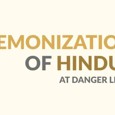 Demonization Of Hindus At Danger Level