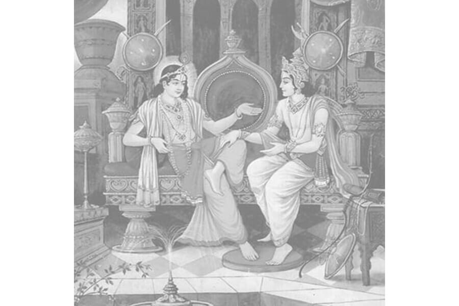 A Dialogue between Krishna and Uddhava